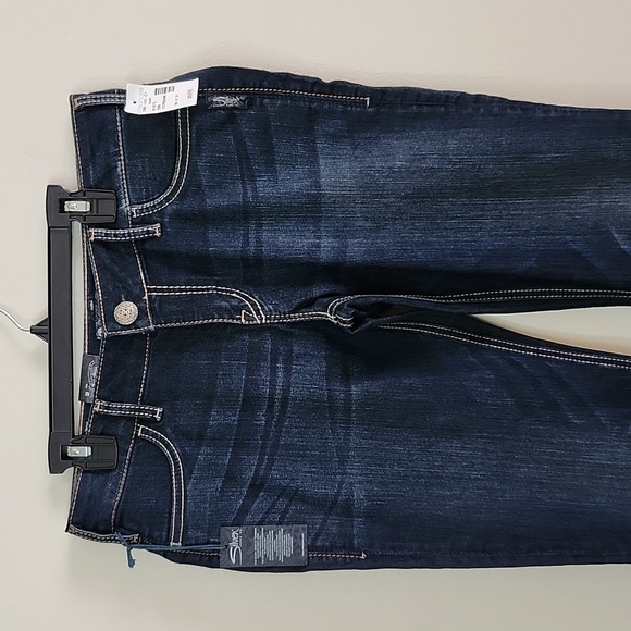 Silver Jeans suki jegging 30 x 31 dark wash jeans - Picture 2 of 10